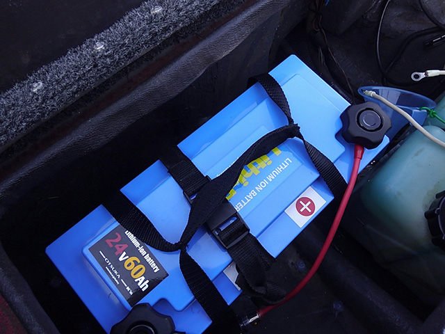 緑川範幸 様によるリチビー24V60Aのユーザーレビュー写真